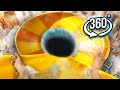 360 Roller Coaster Vacuumslide 4K | Will Make Your Head Spin VR 360 Video