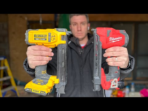 DEWALT VS MILWAUKEE CABLE STAPLER. WHICH IS BEST? #milwaukee #dewalt