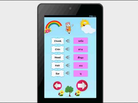 Body parts for kids english Video