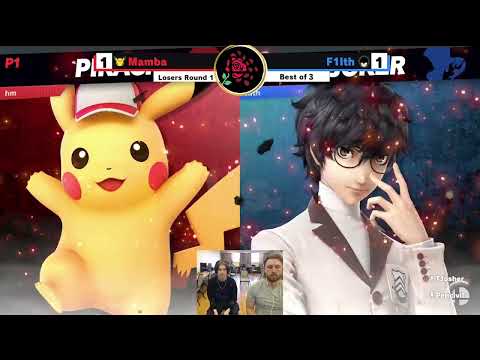RCR 2 Top 12 Losers - Mamba (Pikachu) vs F1lth (Joker) - SSBU Ultimate