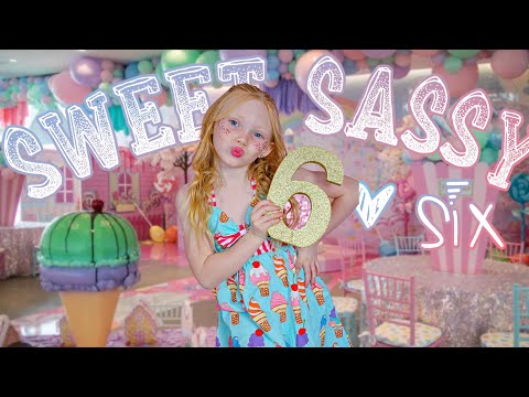 Addelyn's *DREAM COME TRUE* sweet...sixth birthday! *CANDYLAND*