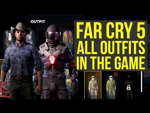 Far Cry 5 Gameplay ALL OUTFITS IN THE GAME  (Far Cry 5 Outfits - Farcry5 - Farcry 5 - Far Cry 5 News Video