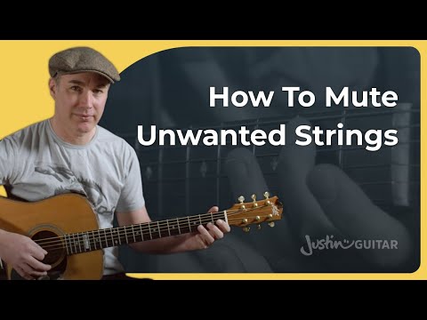 How to Mute Unwanted Notes When Playing Guitar