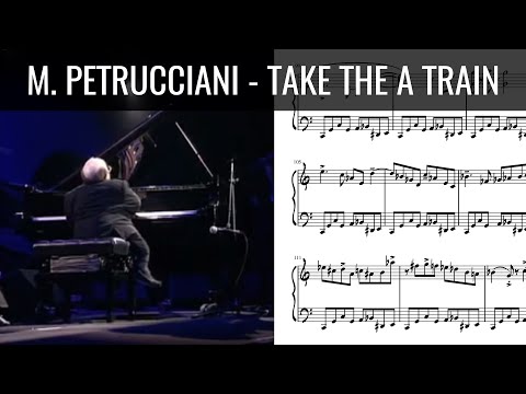 Michel Petrucciani - Take The "A" Train (Marciac) | Sheet music transcription