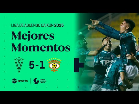 Santiago Wanderers 🟢⚪️ 5 - 1 🟠🦊 Cobreloa | Liga de Ascenso Caixun 2025 ⚽🔥 - Fecha 14 🗓️