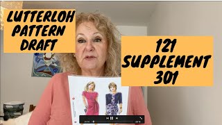 Lutterloh Golden Rule 121 Pattern Draft Supplement 301