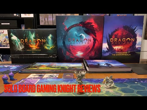 Dragon Eclipse Board Game Solo REVIEW - Should You Collect Them All? - SBGK