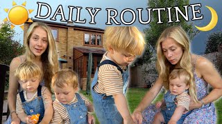 MUM DAILY ROUTINE WITH 2 YOUNG KIDS | Our *NEW* Daily Routine for 2022