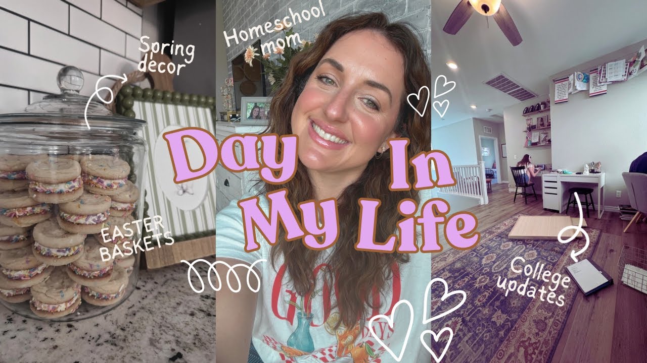 New🌷 DITL||GRAD UPDATES||EASTER IDEAS||SPRING AROUND MY HOUSE + CURRICULUM PICKS FOR NEXT YEAR