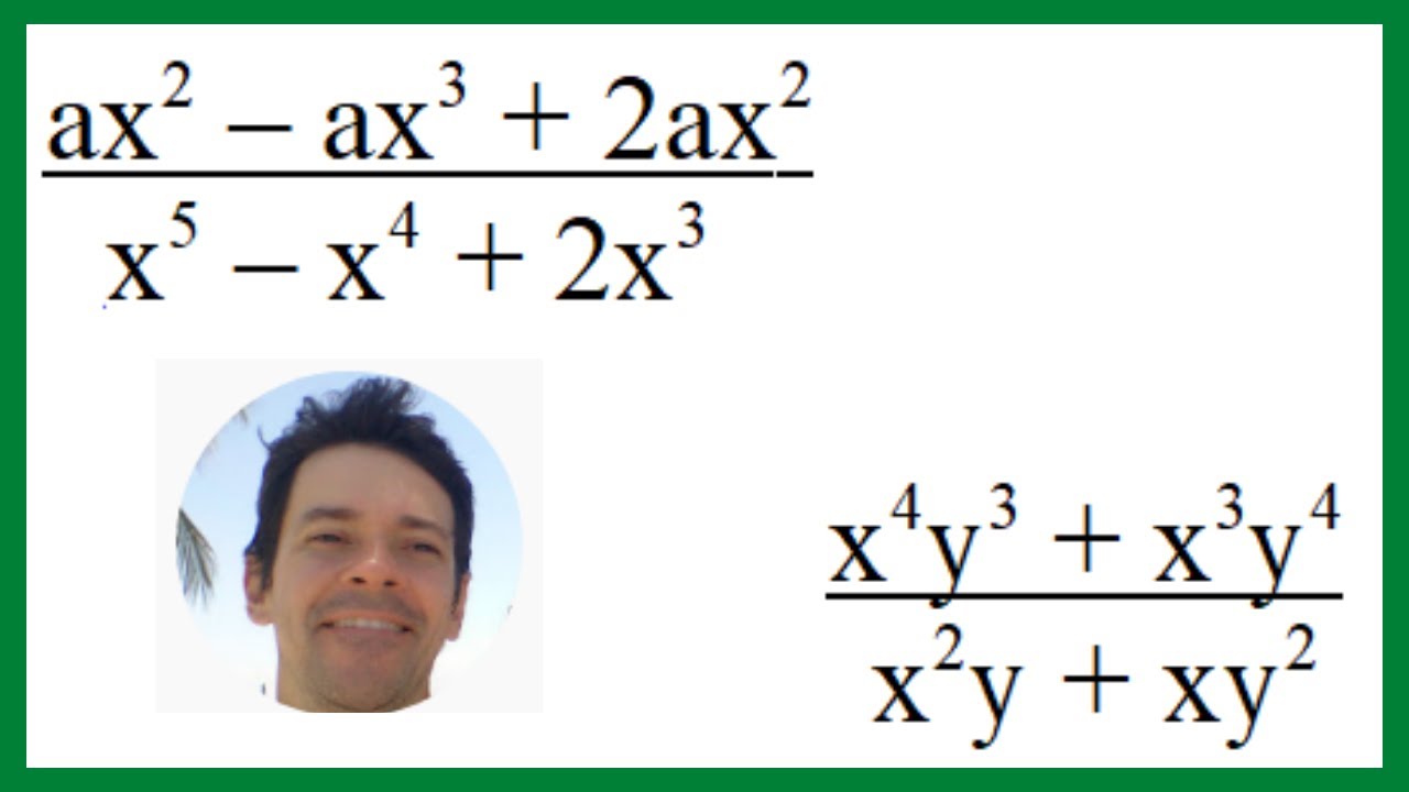 Fatoração de Polinômios e Frações Algébricas.