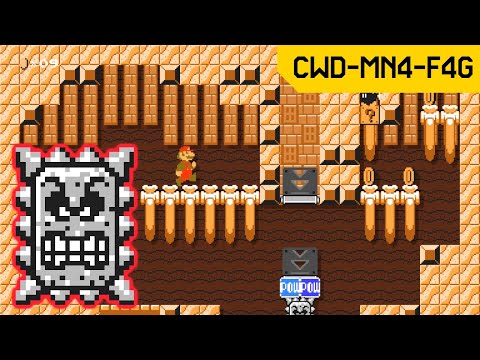 Ancient Pyramid Ascent | SMM2