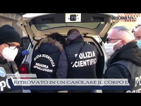 2021-05-21 PISA - RITROVATO IN UN CASOLARE IL CORPO DI KHRYSTYNA NOVAK