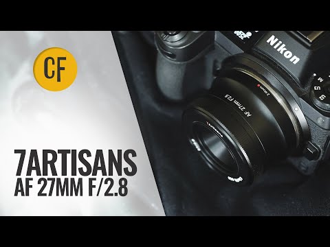 Video thumbnail for 7Artisans AF 27 mm f/2.8 review 1