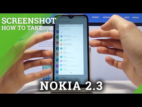 NOKIA 2.3 Capture Screen & Save Screenshot