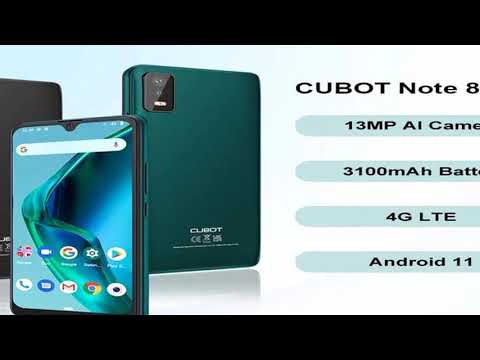 Cubot Note 8, Android Smartphone, 16GB ROM (Support 128GB Extended), Dual SIM 4G Mobile Phones, 13MP