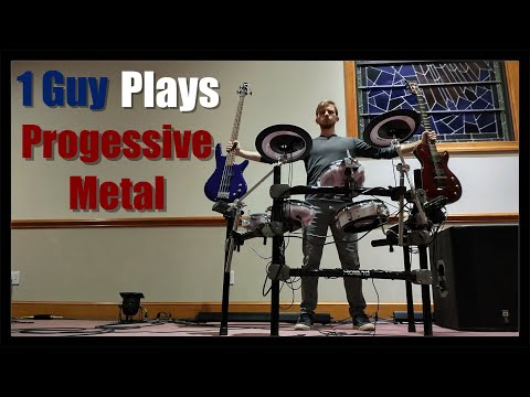 One Guy, 3 Instruments (Original Progressive Metal Song)
