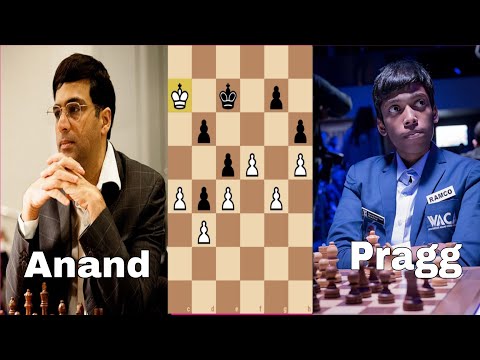 Vishwanathan Anand Vs Rameshbabu Praggnanandhaa, Tata Steel Chess India Blitz 2018.