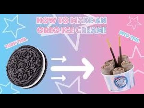 NOAH AND MOM MAKING ICE CREAM ROLLS l PAN-N-ICE AT HOME