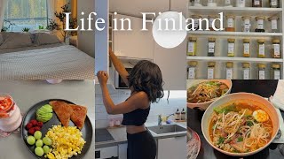 Days in my life in Finland | Solo living diaries | early spring days🌷|cooking | Life of an introvert