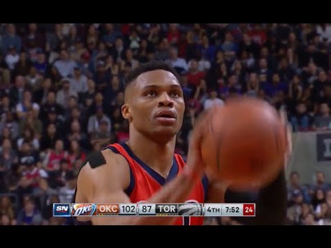 Russell Westbrook  Full Highlights   2016 03 29 vs RAPTORS  - 26 Pts