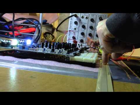 MFOS Echo Rockit, Nova Drone and SoftPots- "There Is No Beginning"