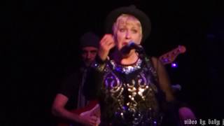 Hazel O'Connor-HANGING AROUND (The Stranglers)-Live-The Corby Cube-UK-Nov 29, 2017-Breaking Glass