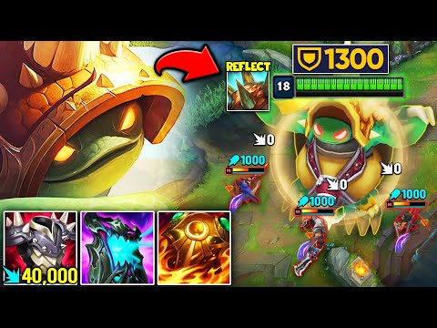 RAMMUS BUT I HAVE 1300 ARMOR AND YOU DIE IF YOU AUTO ME (40,000 THORNMAIL DAMAGE)