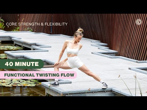 Functional Twisting Yoga Flow For Core Strength & Flexibility