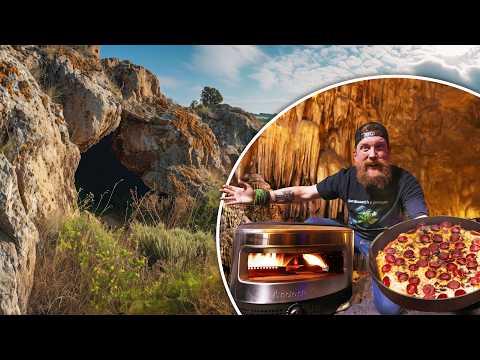 160 Feet Underground Pizza Cook | Alabama Catch & Cook Adventure Day 3