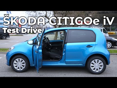 Skoda Citigoe iV 2020 Test Drive Review POV