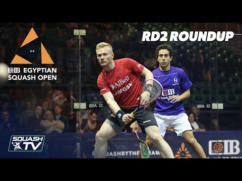 Squash: CIB Egyptian Squash Open 2019 - Rd 2 Roundup