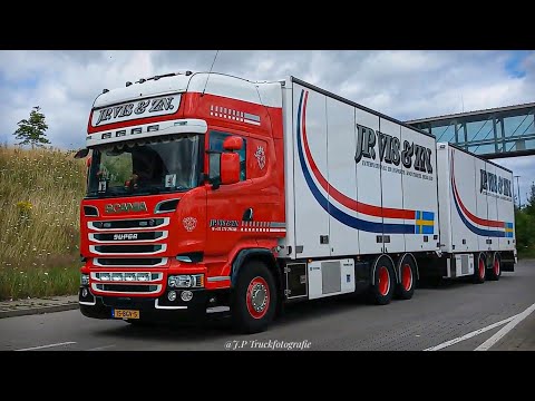 Truckspotting Travemünde - JP Vis, Oude Ophuis, TTM Cargo, de Koning & more + loud sound