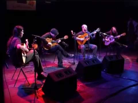 El andariego - Cuarteto La Pua en el festival guitarras del mundo 2007