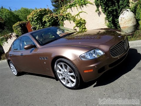 2005 Maserati Quattroporte for Sale in Rare Bronze Monte Carlo