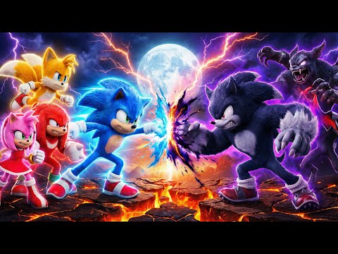 Sonic vs Werehog Shadow, Tails & Silver! - Fear vs Courage (Fan Animation)