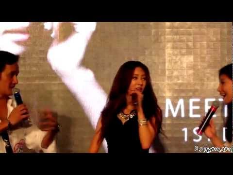 [HD Fancam] 121201 G.Na - Talk @ Singapore Courts