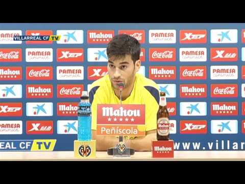 Rueda de prensa de Manu Trigueros