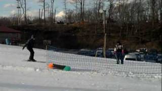 preview picture of video 'FAIL at 360 on skis!'
