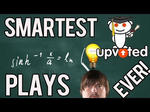 CS:GO - MOST UPVOTED SMART PLAYS ON REDDIT! (200IQ PLAYS)