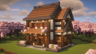 [マイクラ建築]おしゃれな古民家の作り方 マイクラ和風建築[Minecraft][tutorial][japanese house]