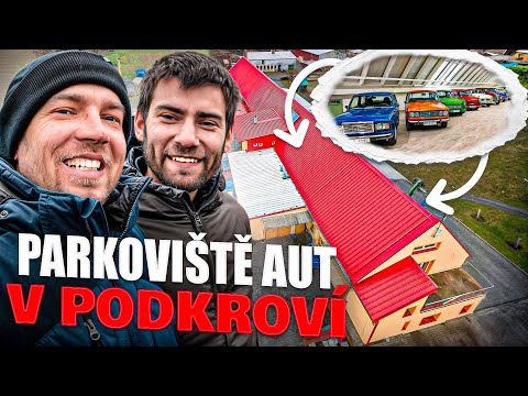 VÝTAH NA AUTA A PARKOVIŠTĚ NA PŮDĚ KRAVÍNA! 💥 JSOU NAŠE SNY REÁLNÉ?!