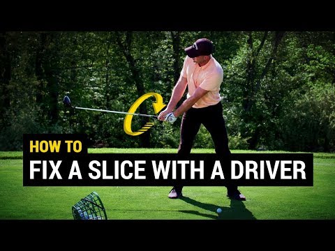 Part of a video titled How To Fix A Slice With A Driver (So Simple!) - YouTube