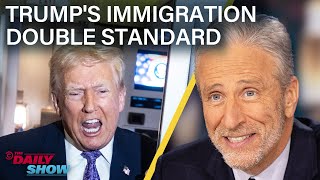 Trump Berates Reporters, Gets Mystery MRI &amp; Closes Border to (Non-White) Immigrants | The Daily Show