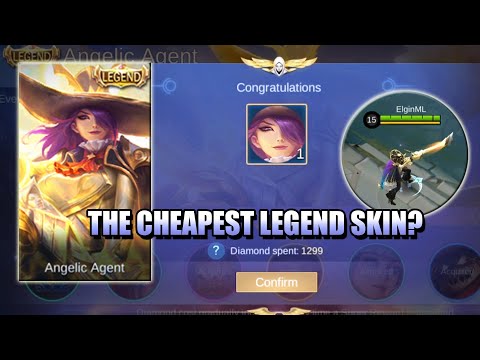 THE CHEAPEST LEGEND SKIN?? 😲 HOW TO JOIN LESLEY'S ANGELIC AGENT EVENT IN MLBB