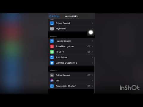 How to access high contrast mode on iPhone