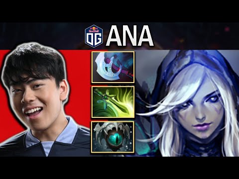 OG.ANA SPAMMING DROW RANGER WITH 19 KILLS - DOTA 2 7.30 GAMEPLAY