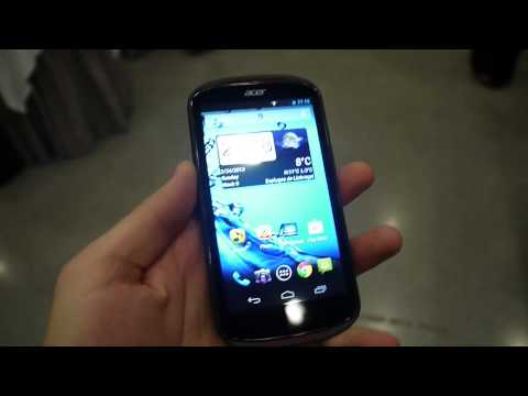 Acer Liquid E1 hands-on