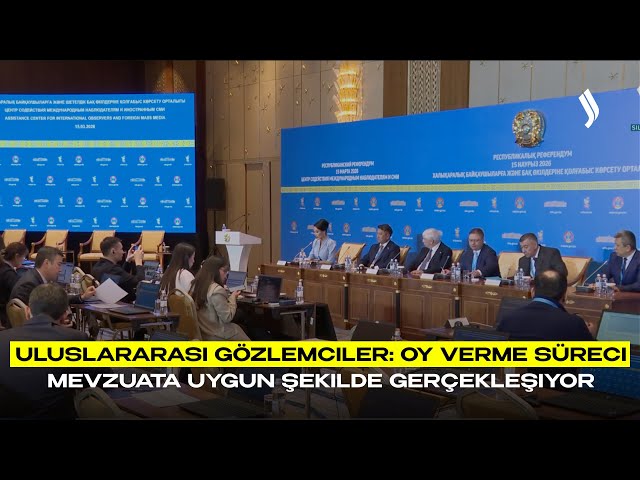 Uluslararası gözlemciler: Oy verme süreci mevzuata uygun şekilde gerçekleşiyor