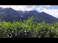 obervellach kärnten blik vanuit het appartement