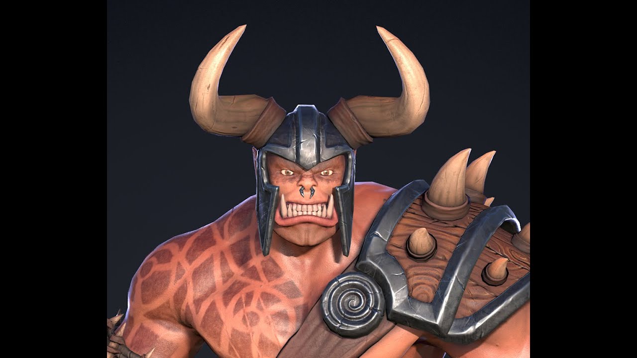 Orc Bull 3D Model